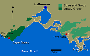 Locations map